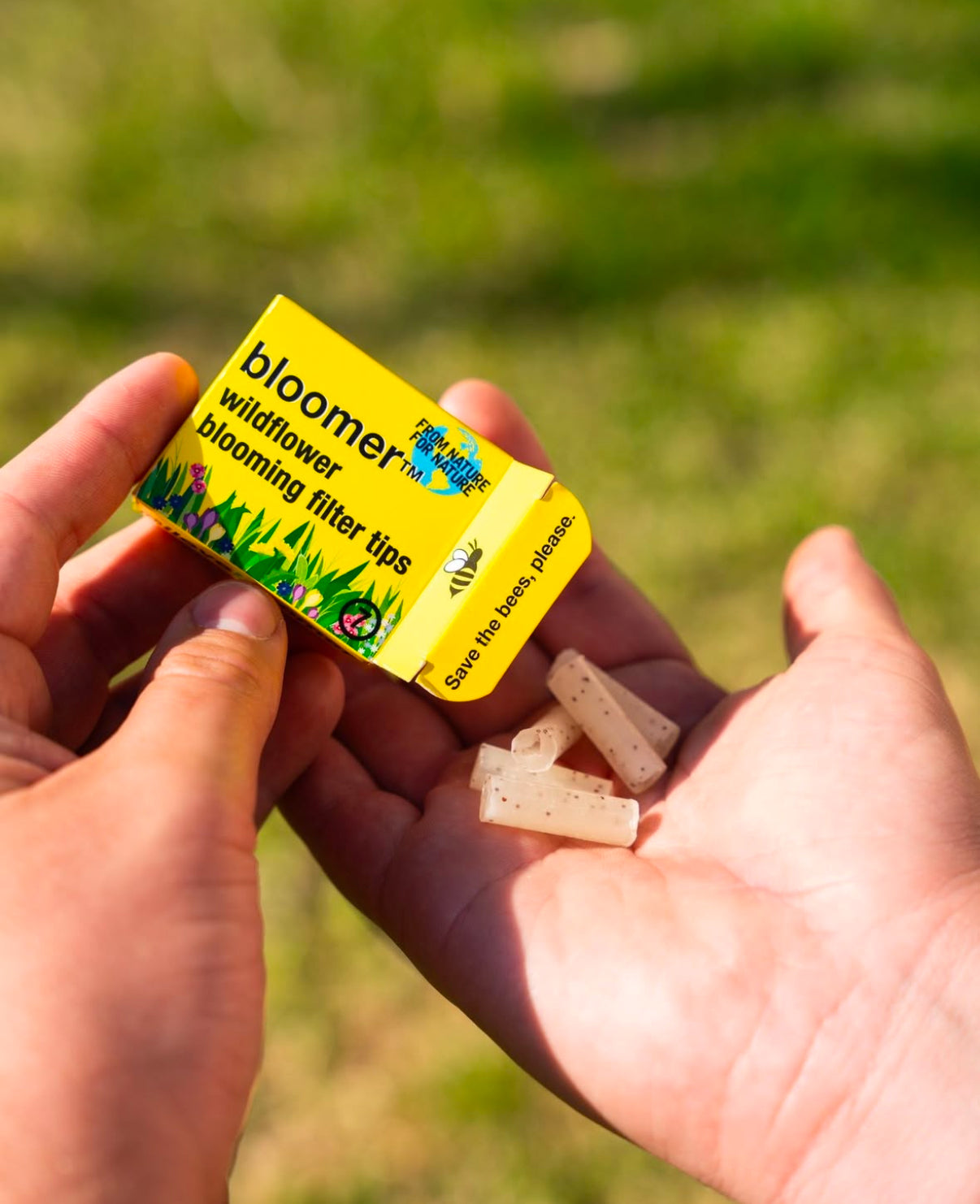 bloomer™ plantable wax filter tips
