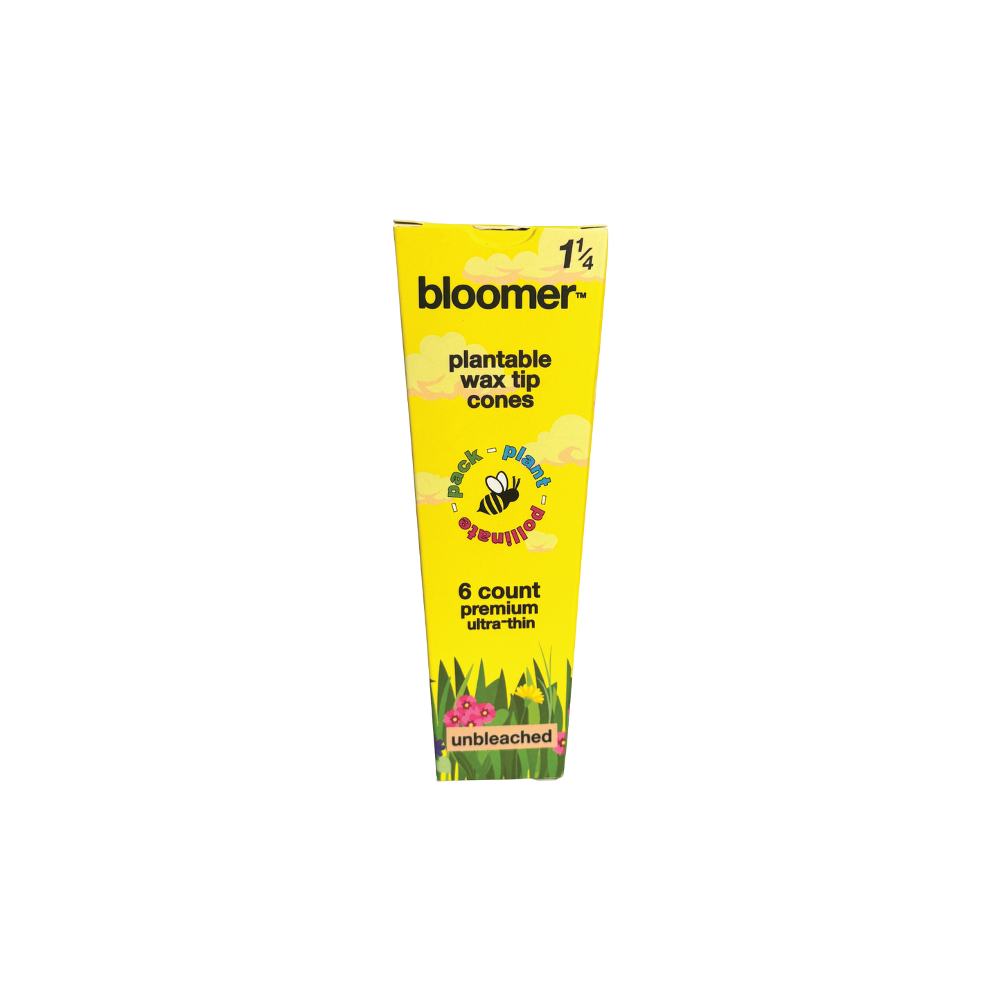 bloomer™ 1-1/4 Cones – Unbleached Paper with Plantable Wax Tips