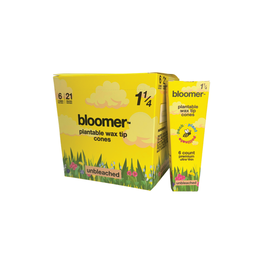 bloomer™ 1-1/4 Cones – Unbleached Paper with Plantable Wax Tips