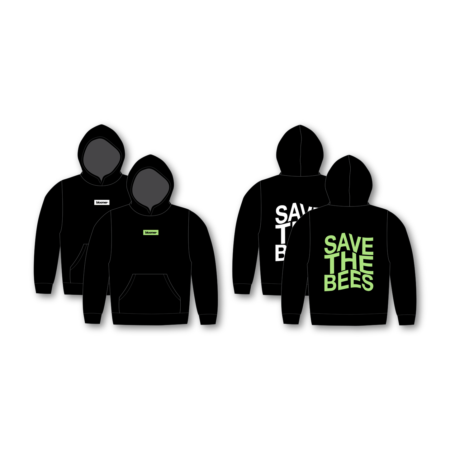 "SAVE THE BEES" hoodie